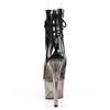 Pleaser - ADORE1018T Bottes de plateforme, Pole dance chaussures - Chaussures de pole dance - Noir/Transparent Product image